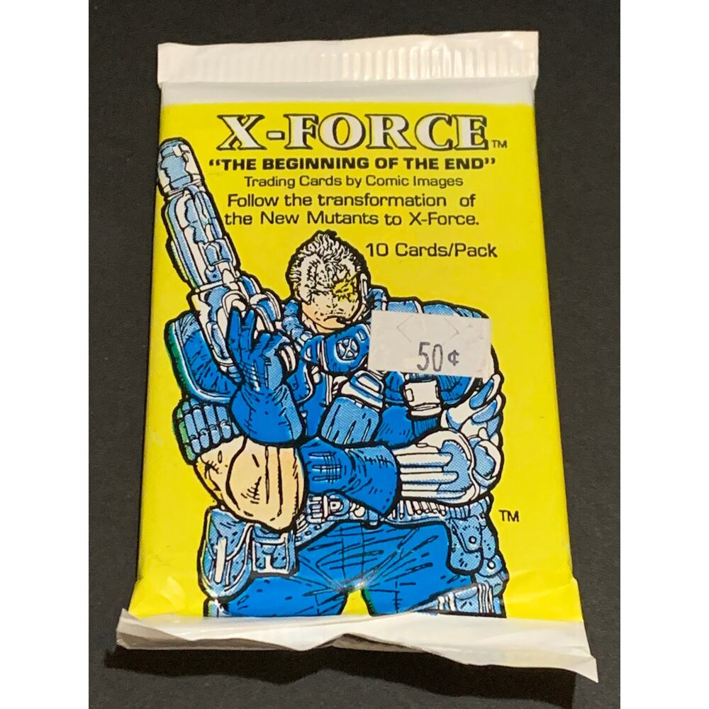 1991 Comic Images Marvel X-Force Beginning of the End Sealed Pack
